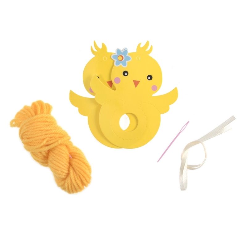 Pom Pom Decoration Kit - Chick